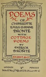 Cover of Poems of Charlotte, Emily and Anne Brontë with Cottage Poems