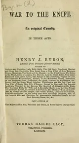 Cover of War to the knife