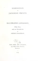 Cover of Exhibition of Japanese prints