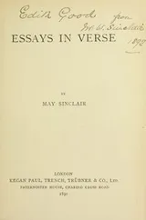 Cover of Essays in verse