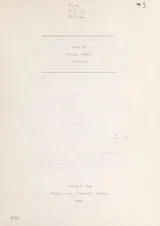 Cover of Journal, 1841-1858. (Typescript)
