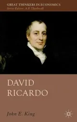 Cover of David Ricardo