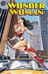Cover of Wonder Woman, down to earth