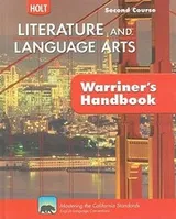 Cover of Literature Language Arts Second Course Grade 8 Holt Literature Language Arts Warriners Handbook Ca