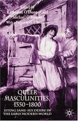 Cover of Queer Masculinities, 1550-1800