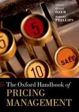 Cover of The Oxford Handbook Of Pricing Management