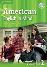 Cover of American English in Mind Level 2 Students Book with DVDROM