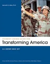 Cover of The American Promise Transforming America Student Course Guide Us History Since 1877