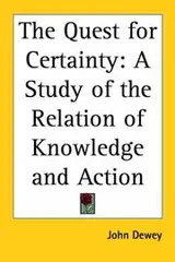 Cover of The quest for certainty