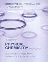 Cover of Students Solutions Manual To Accompany Atkins Physical Chemistry
