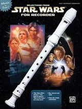 Cover of Selections From Star Wars For Recorder
