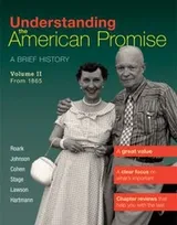 Cover of Understanding the American Promise Volume 2 From 1865