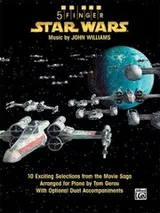 Cover of Star Wars 5finger 10 Exciting Selections From The Movie Saga With Optional Duet Accompaniments