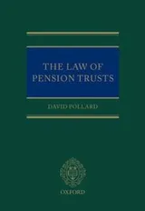 Cover of The Law of Pension Trusts