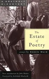 Cover of The estate of poetry