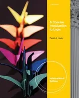 Cover of A Concise Introduction to Logic Patrick Hurley