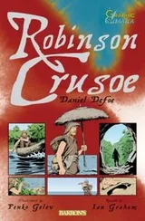 Cover of Robinson Crusoe
            
                Graphic Classics Barron Paperback