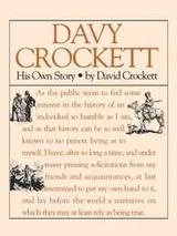 Cover of Davy Crockett, his own story