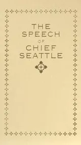 Cover of The speech of Chief Seattle