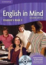 Cover of English in Mind Level 3 Students Book with DVDROM