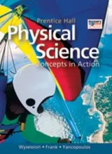 Cover of Prentice Hall Physical Science Concepts in Action 2009