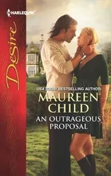 Cover of An Outrageous Proposal                            Harlequin Desire