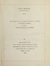 Cover of The failure of the League of Nations to provide collective security in the Italo-Ethiopian war, 1935-1936
