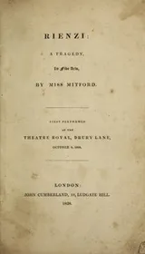 Cover of Rienzi