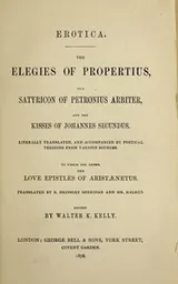 Cover of Erotica