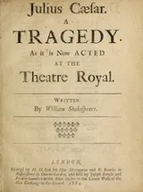 Cover of Julius Caesar