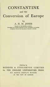Cover of Constantine and the conversion of Europe