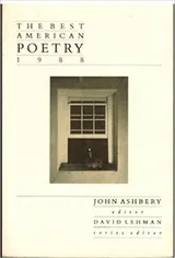 Cover of The Best American Poetry 1988