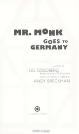 Cover of Mr. Monk goes to Germany