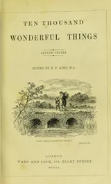 Cover of Ten thousand wonderful things