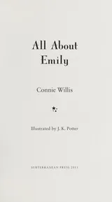 Cover of All about Emily