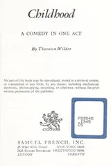 Cover of Childhood
