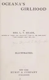 Cover of Oceana's girlhood
