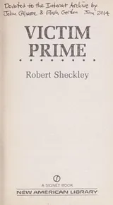 Cover of Victim Prime