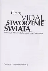 Cover of Stworzenie s wiata
