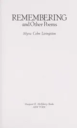 Cover of Remembering and other poems