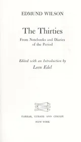 Cover of The Thirties