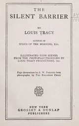 Cover of The silent barrier