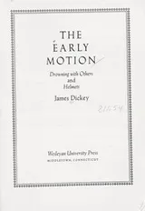 Cover of The early motion