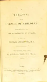Cover of A treatise on the diseases of children