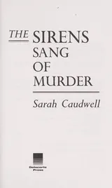 Cover of The sirens sang of murder