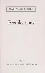 Cover of Predilections