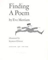 Cover of Finding a poem