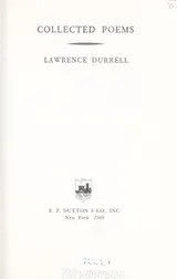 Cover of Collected poems