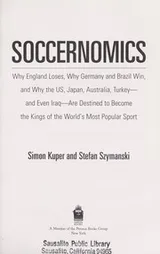 Cover of Soccernomics
