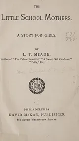 Cover of The little school mothers